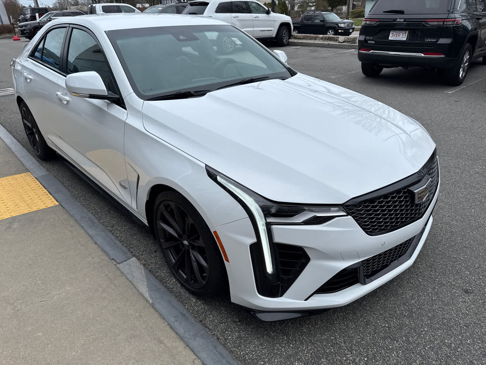 used 2024 Cadillac CT4-V car, priced at $69,998
