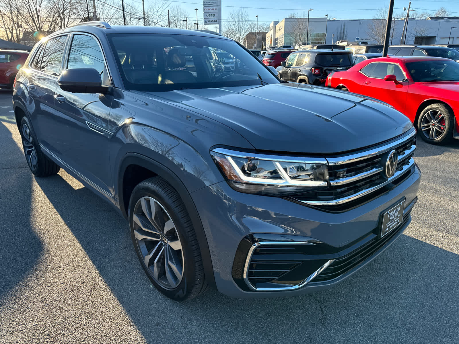 used 2023 Volkswagen Atlas Cross Sport car, priced at $35,539