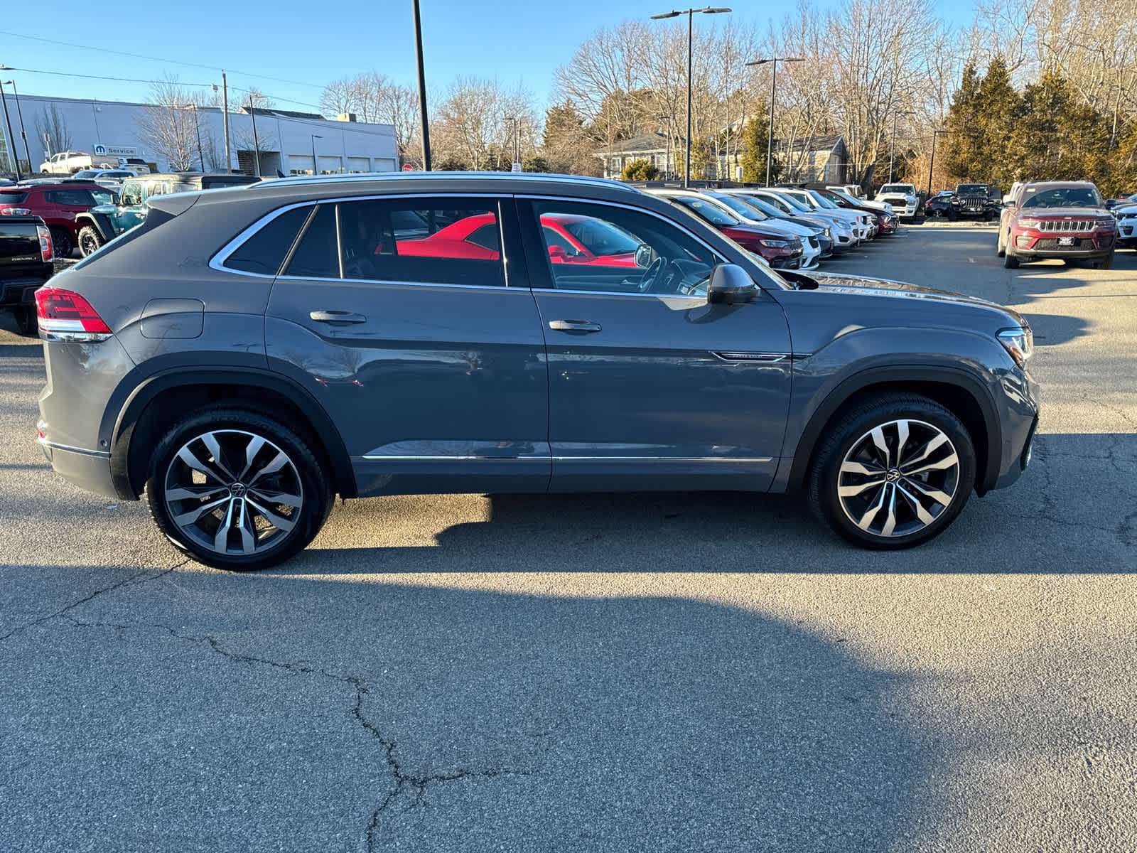 used 2023 Volkswagen Atlas Cross Sport car, priced at $35,539