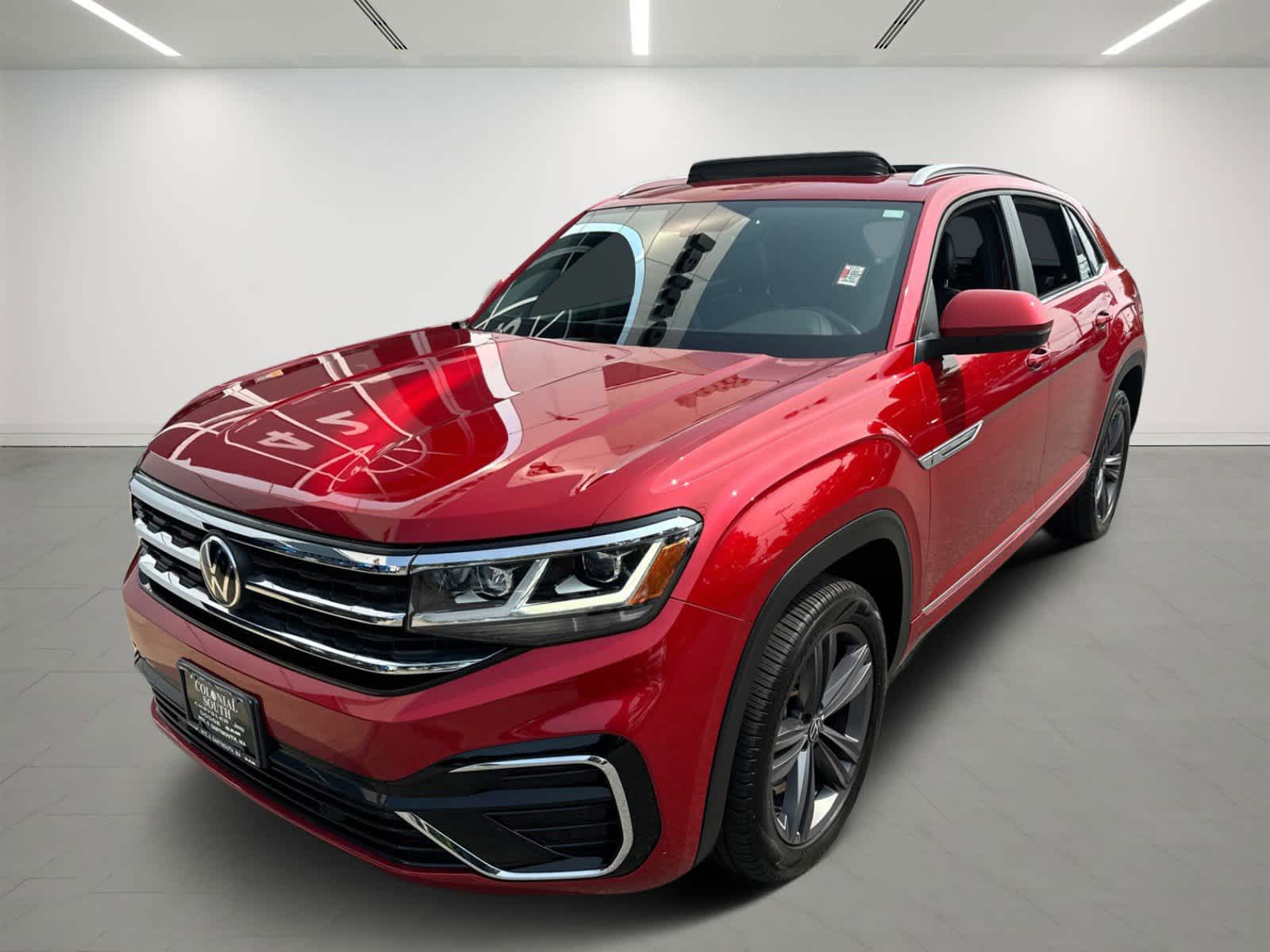 used 2021 Volkswagen Atlas Cross Sport car, priced at $26,700