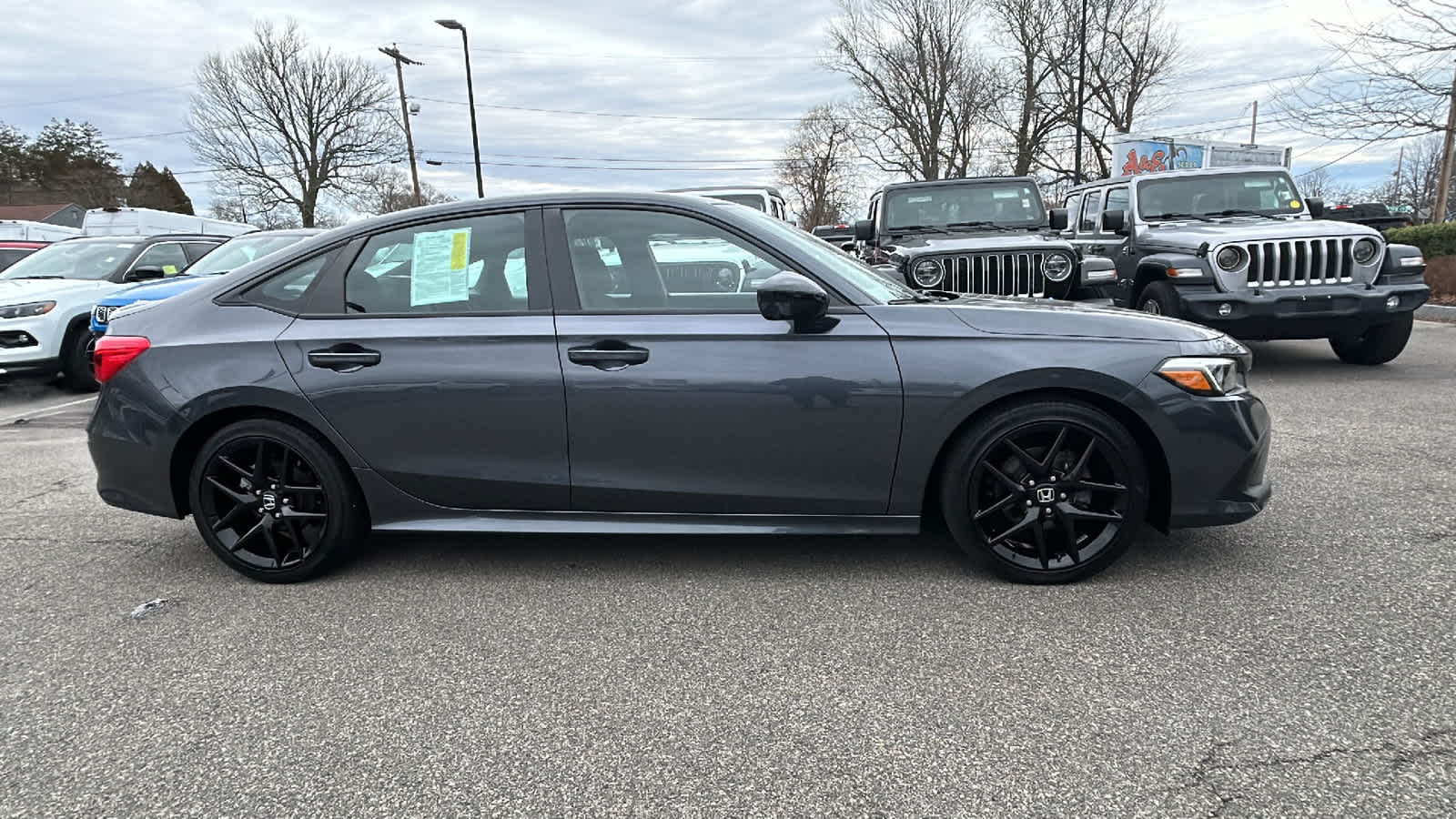 used 2022 Honda Civic car, priced at $24,500