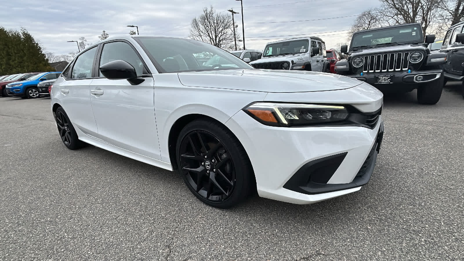 used 2022 Honda Civic car, priced at $22,500