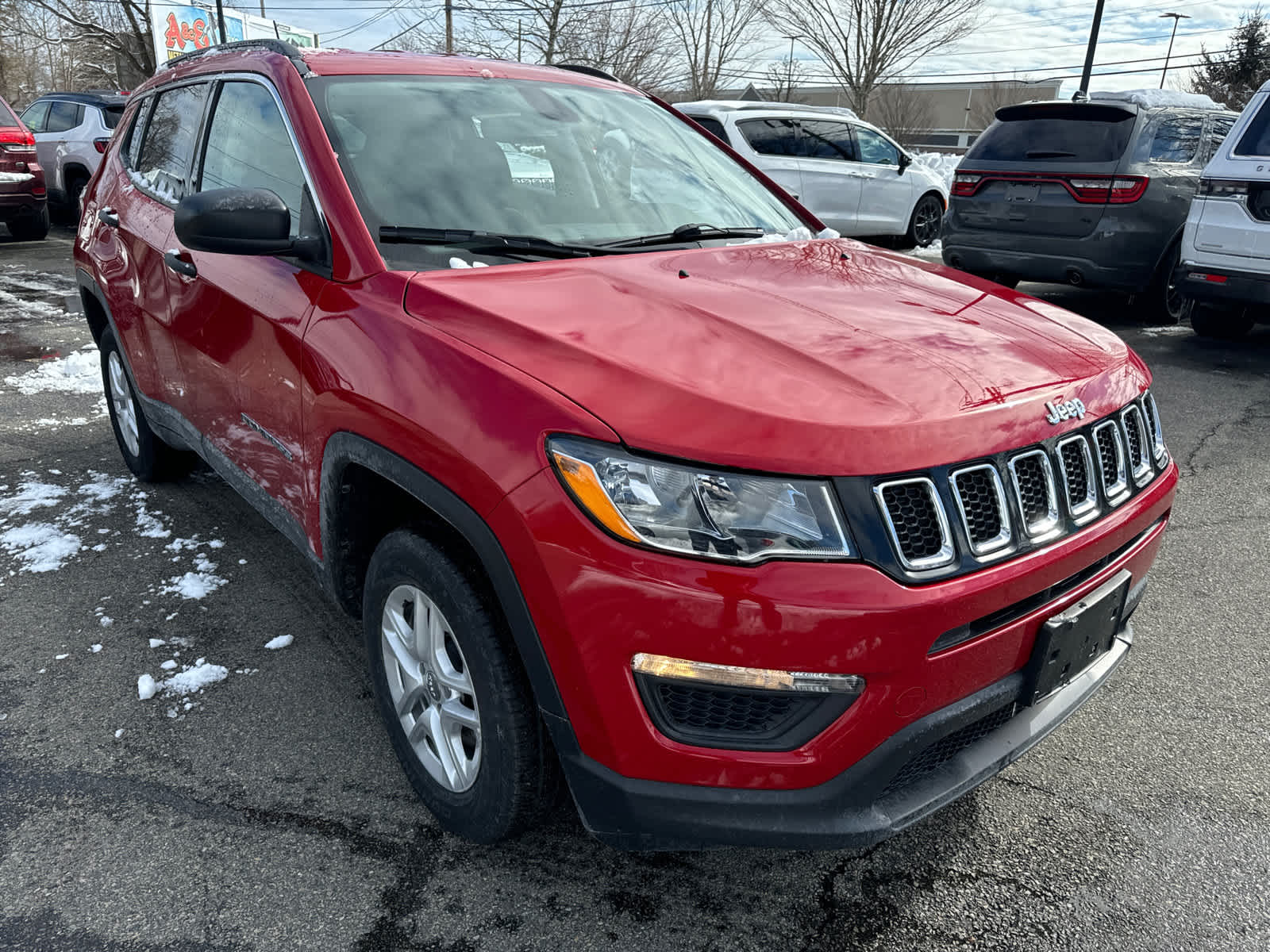 used 2020 Jeep Compass car, priced at $18,124