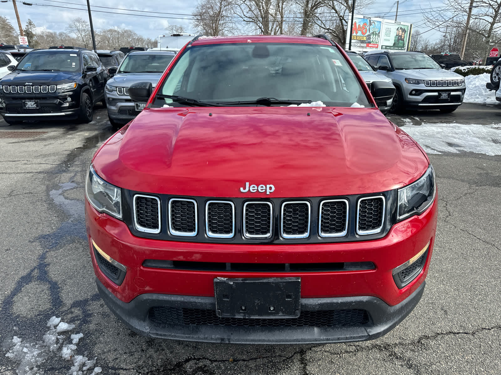 used 2020 Jeep Compass car, priced at $18,124