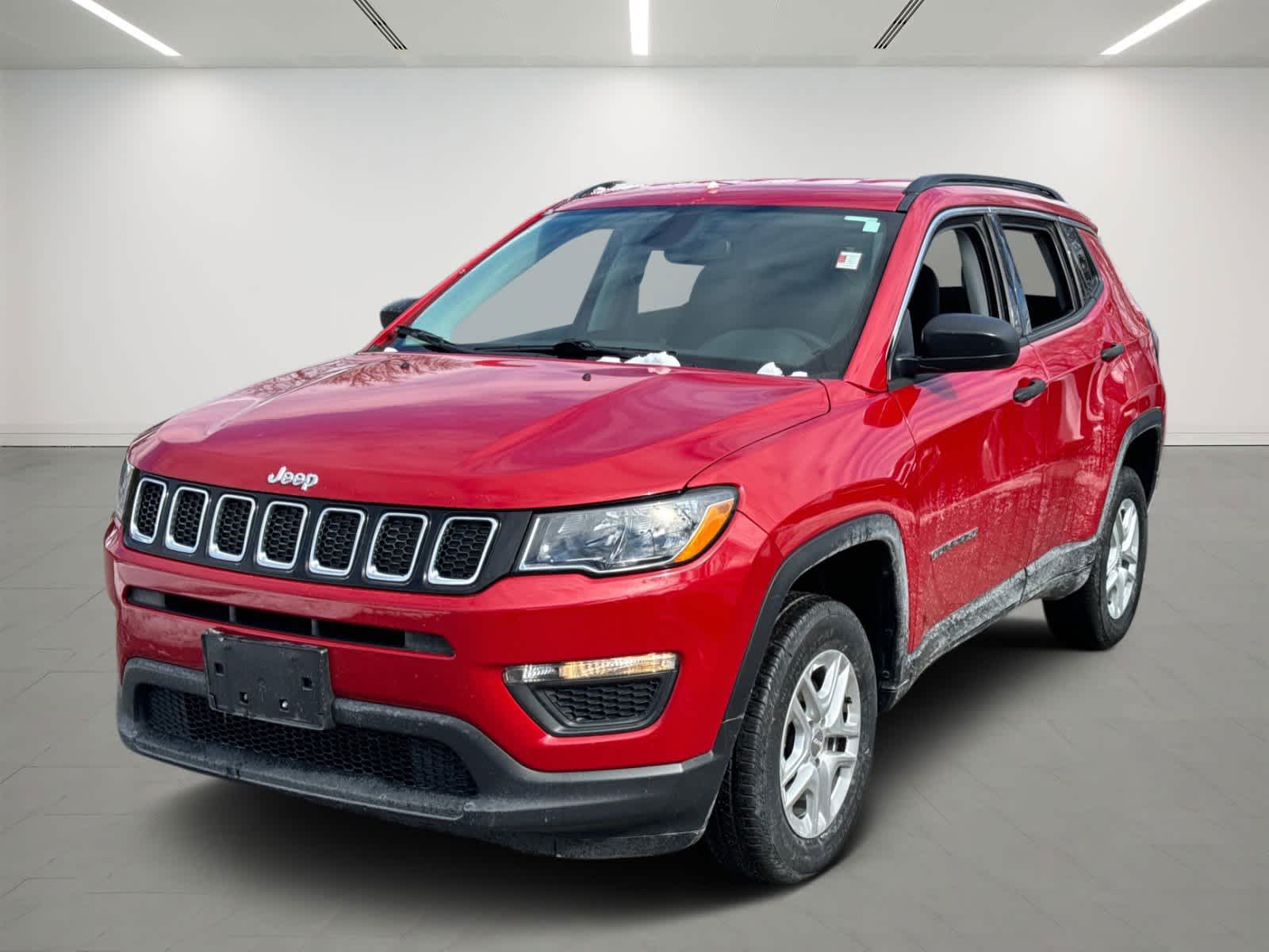 used 2020 Jeep Compass car, priced at $18,124