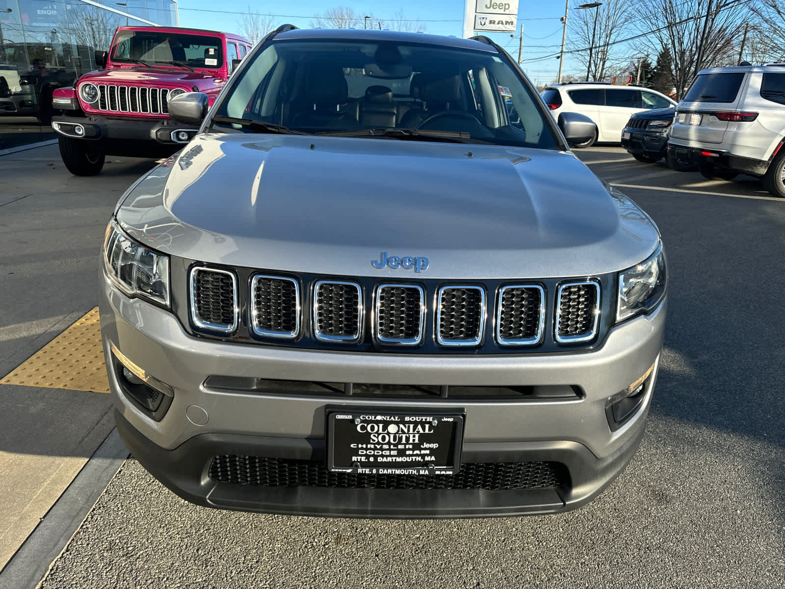 used 2021 Jeep Compass car, priced at $19,500