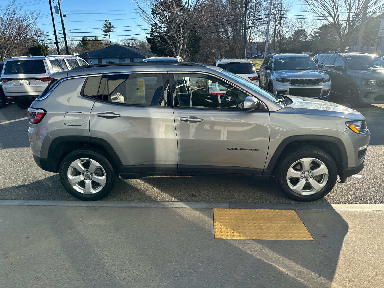 used 2021 Jeep Compass car, priced at $19,500