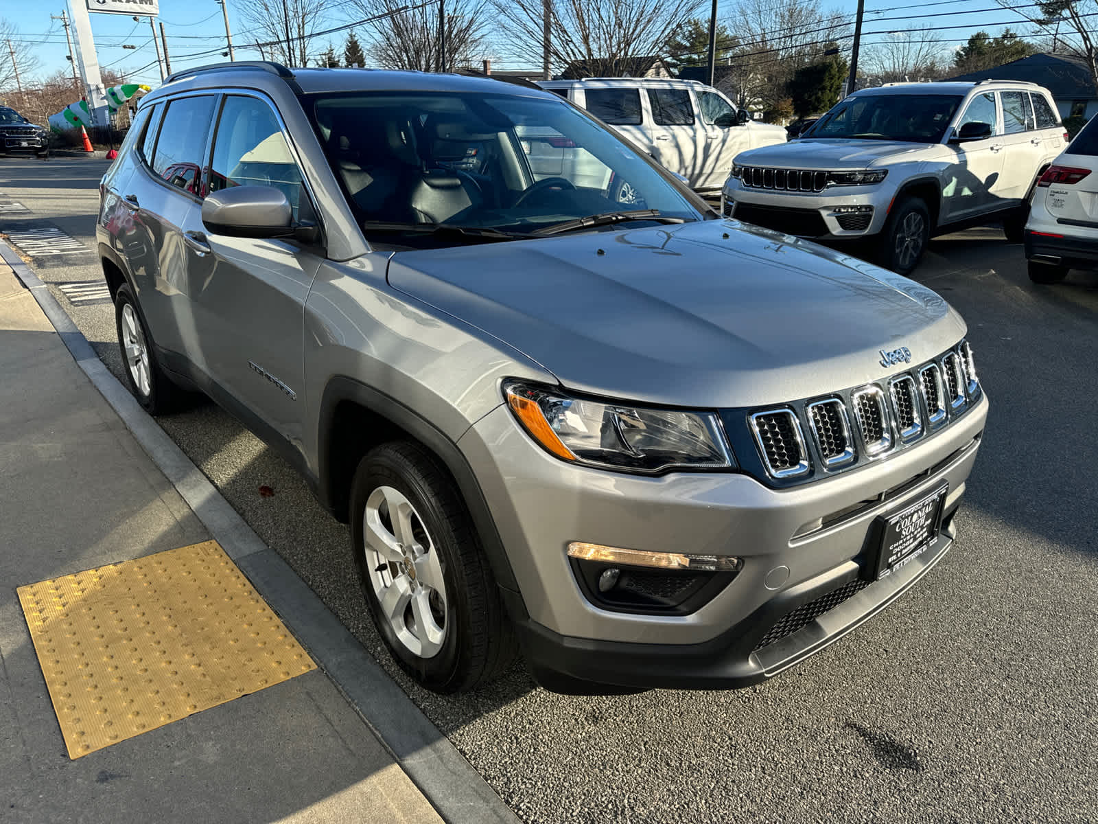 used 2021 Jeep Compass car, priced at $19,500