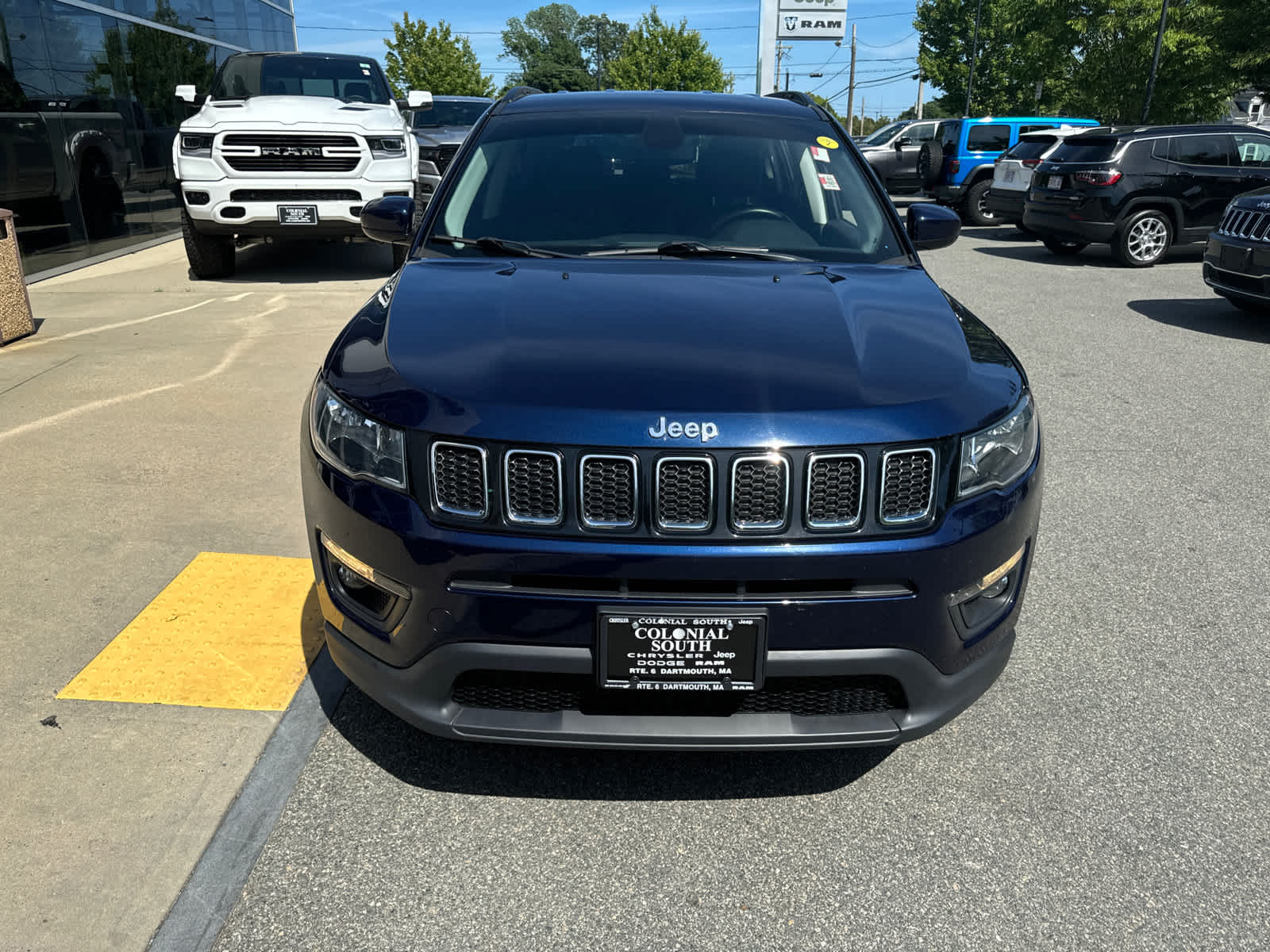 used 2020 Jeep Compass car, priced at $17,500