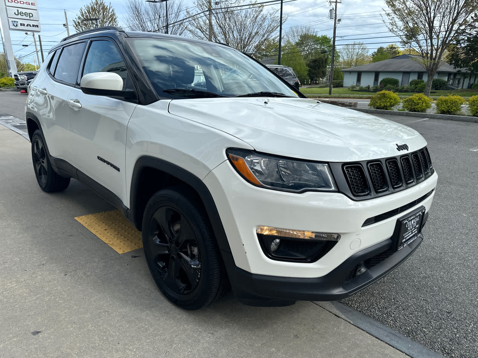 used 2021 Jeep Compass car, priced at $23,900