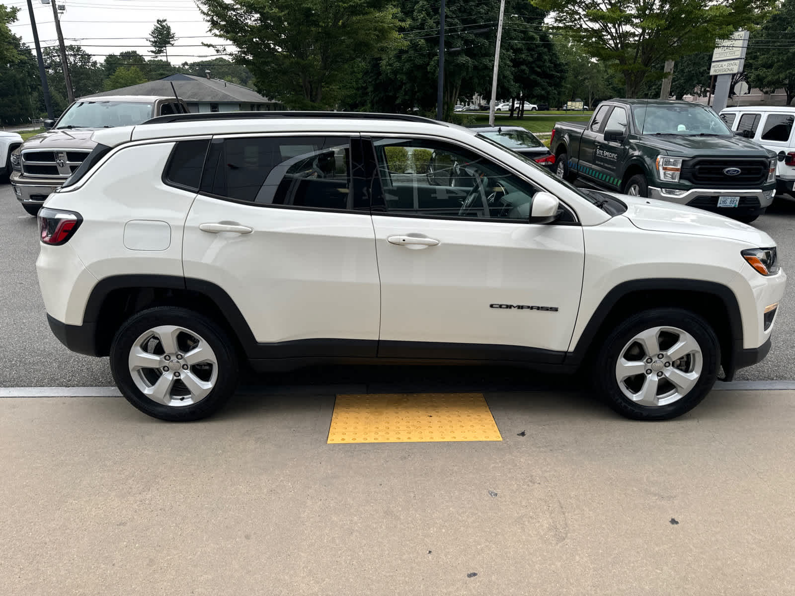 used 2021 Jeep Compass car, priced at $19,200