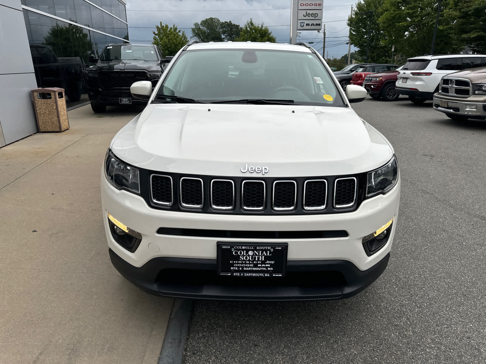 used 2021 Jeep Compass car, priced at $19,200