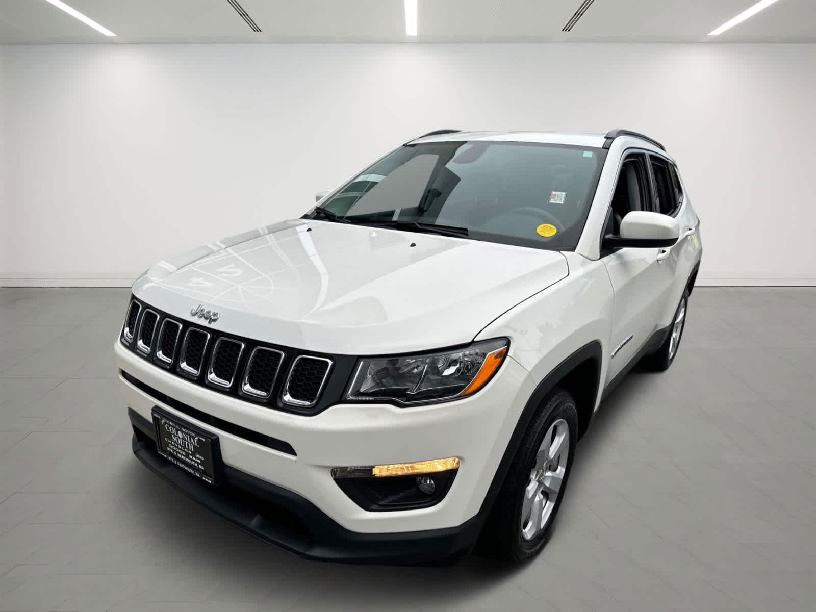 used 2021 Jeep Compass car, priced at $19,200