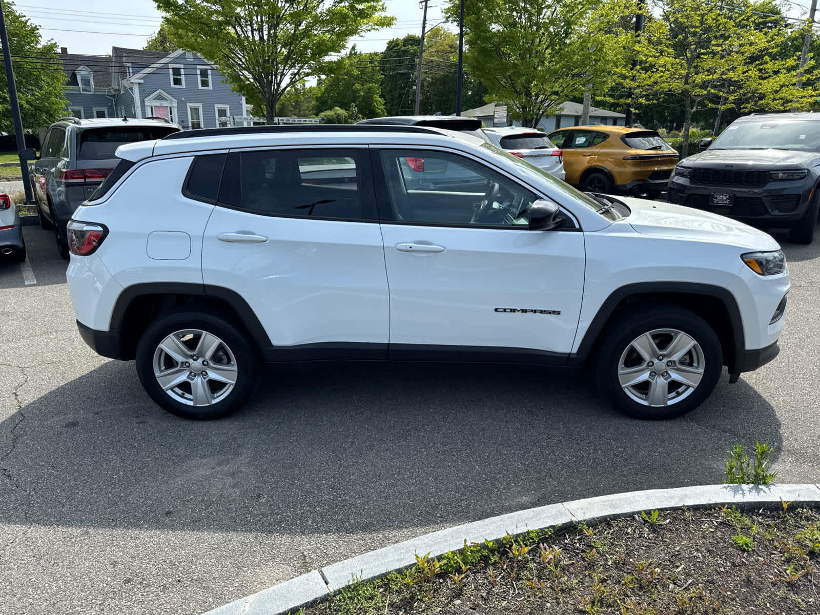 used 2022 Jeep Compass car, priced at $21,500