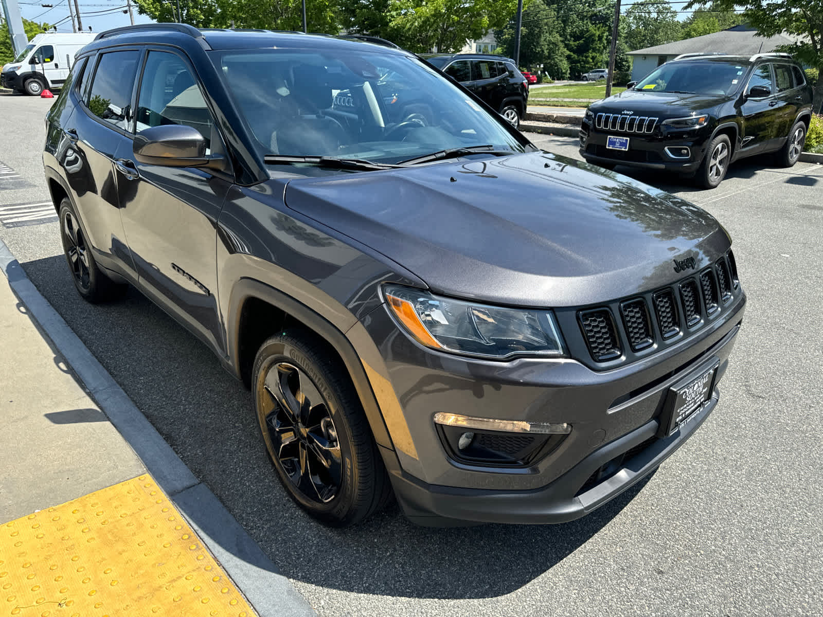 used 2021 Jeep Compass car, priced at $20,400