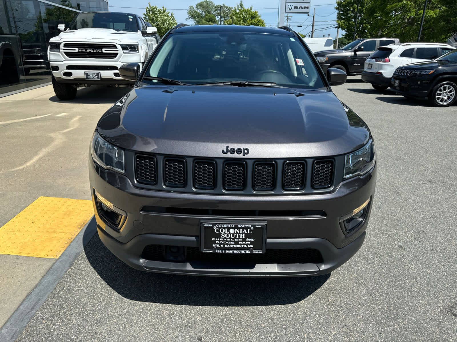 used 2021 Jeep Compass car, priced at $20,400