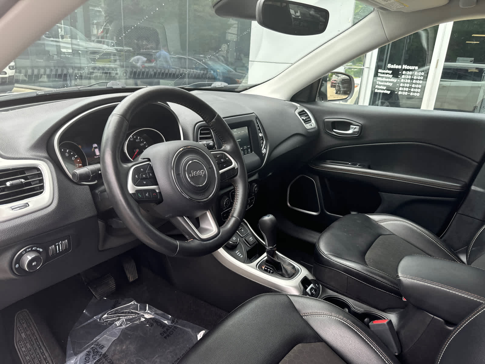 used 2021 Jeep Compass car, priced at $19,357