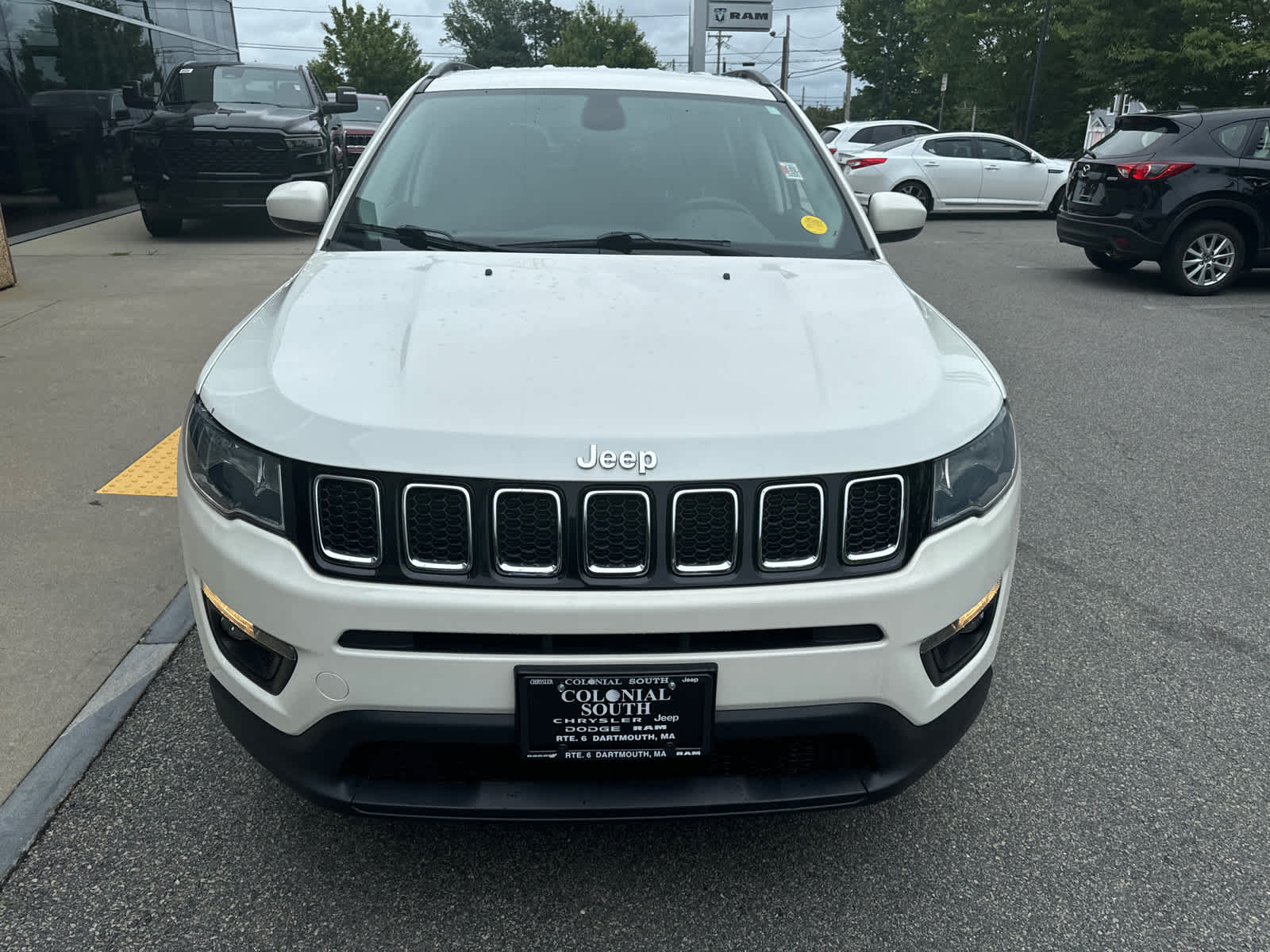 used 2021 Jeep Compass car, priced at $19,357