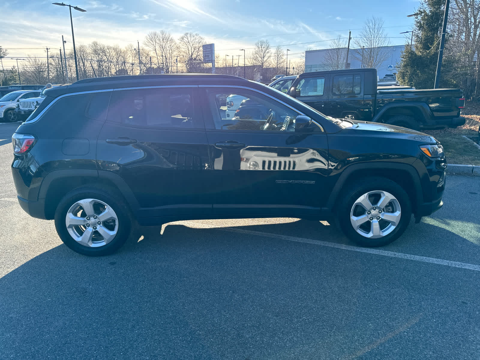 used 2022 Jeep Compass car, priced at $22,553