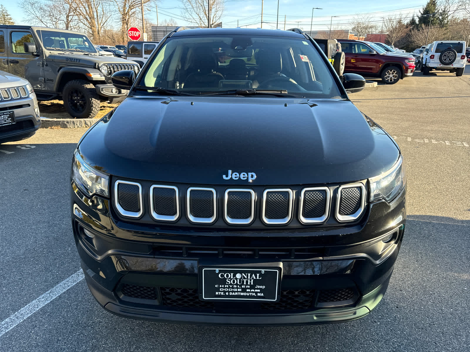 used 2022 Jeep Compass car, priced at $22,553