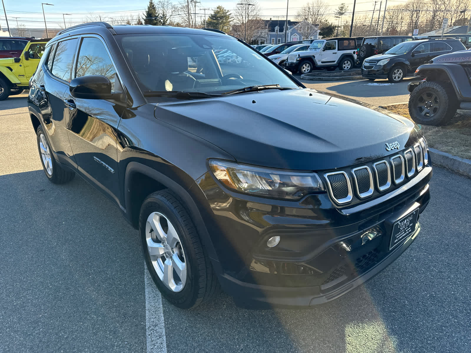 used 2022 Jeep Compass car, priced at $22,553