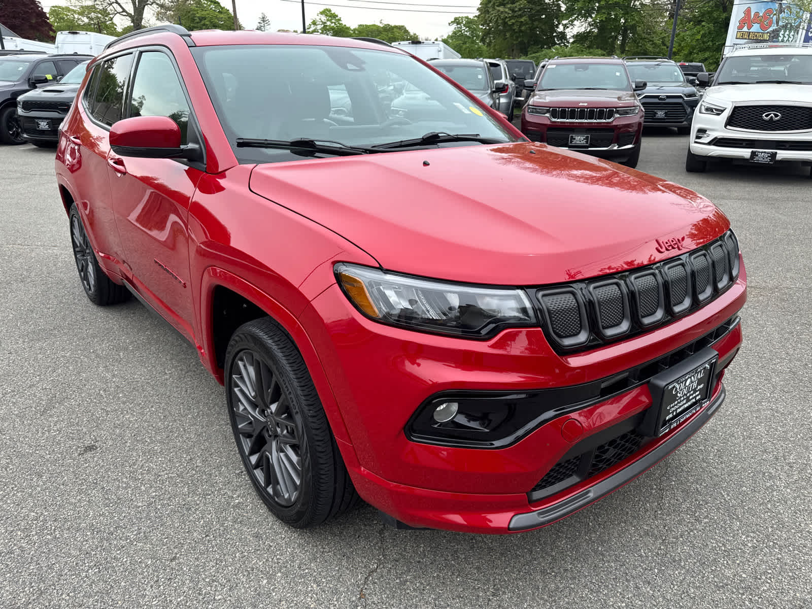 used 2022 Jeep Compass car, priced at $23,500