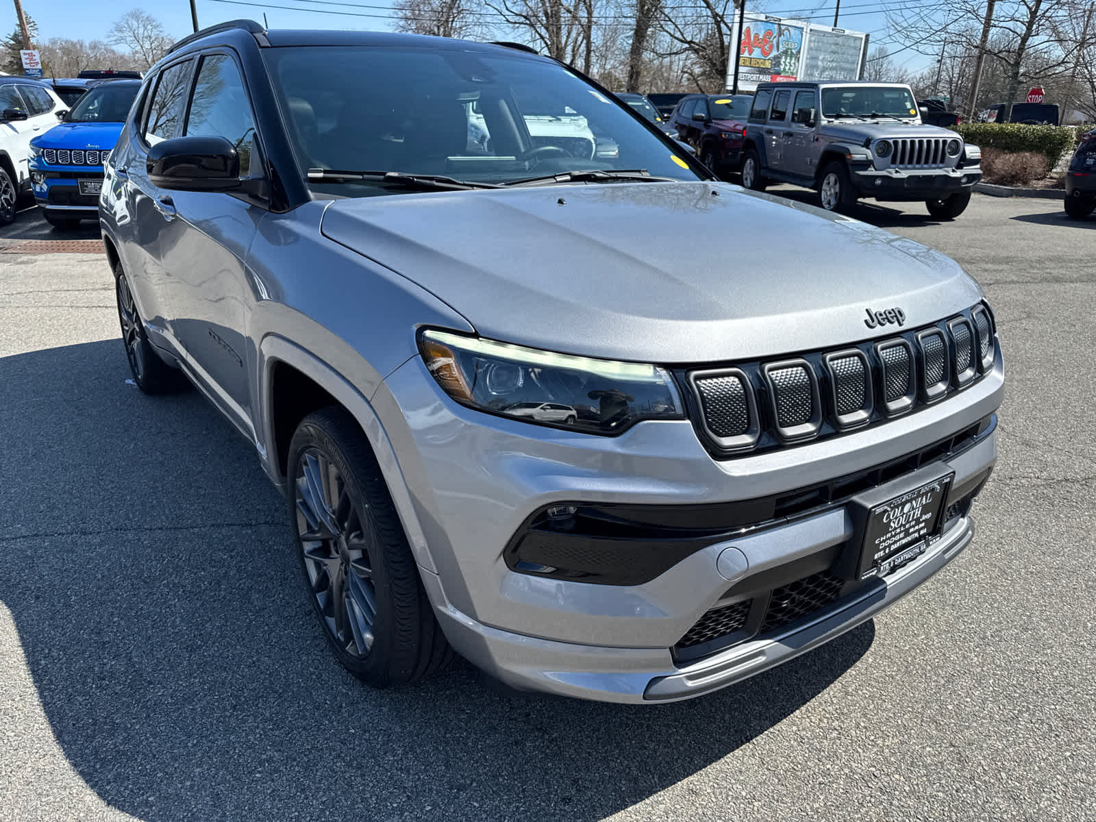 used 2022 Jeep Compass car, priced at $24,400