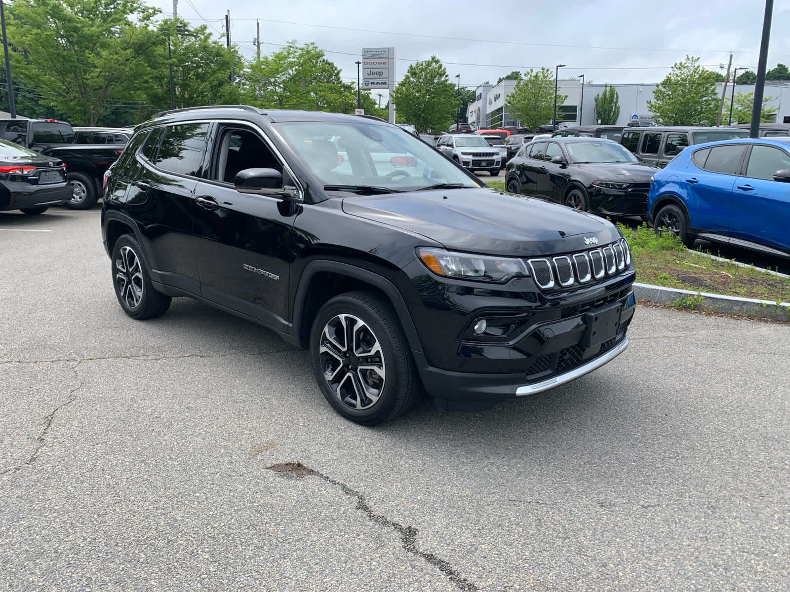 used 2022 Jeep Compass car, priced at $24,949