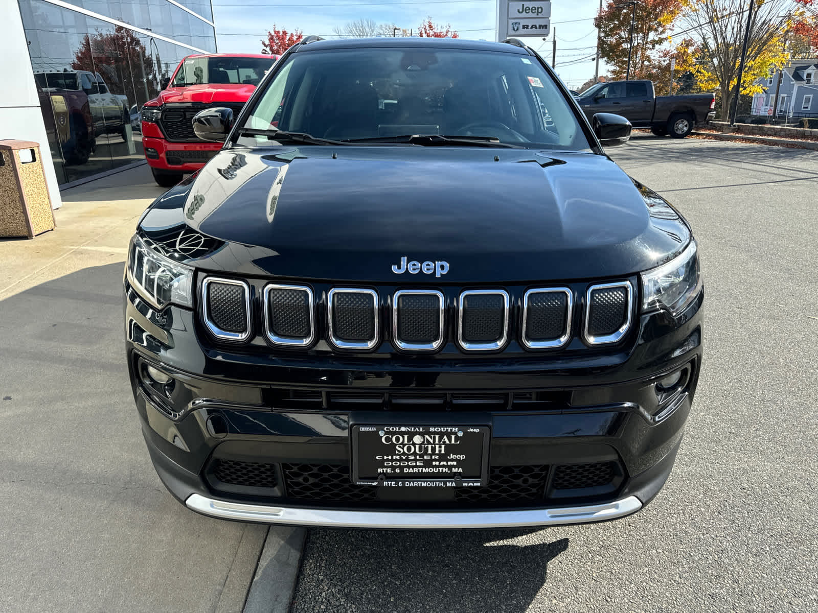 used 2022 Jeep Compass car, priced at $23,400