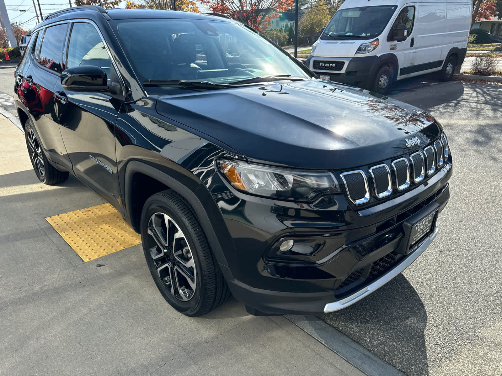 used 2022 Jeep Compass car, priced at $23,400