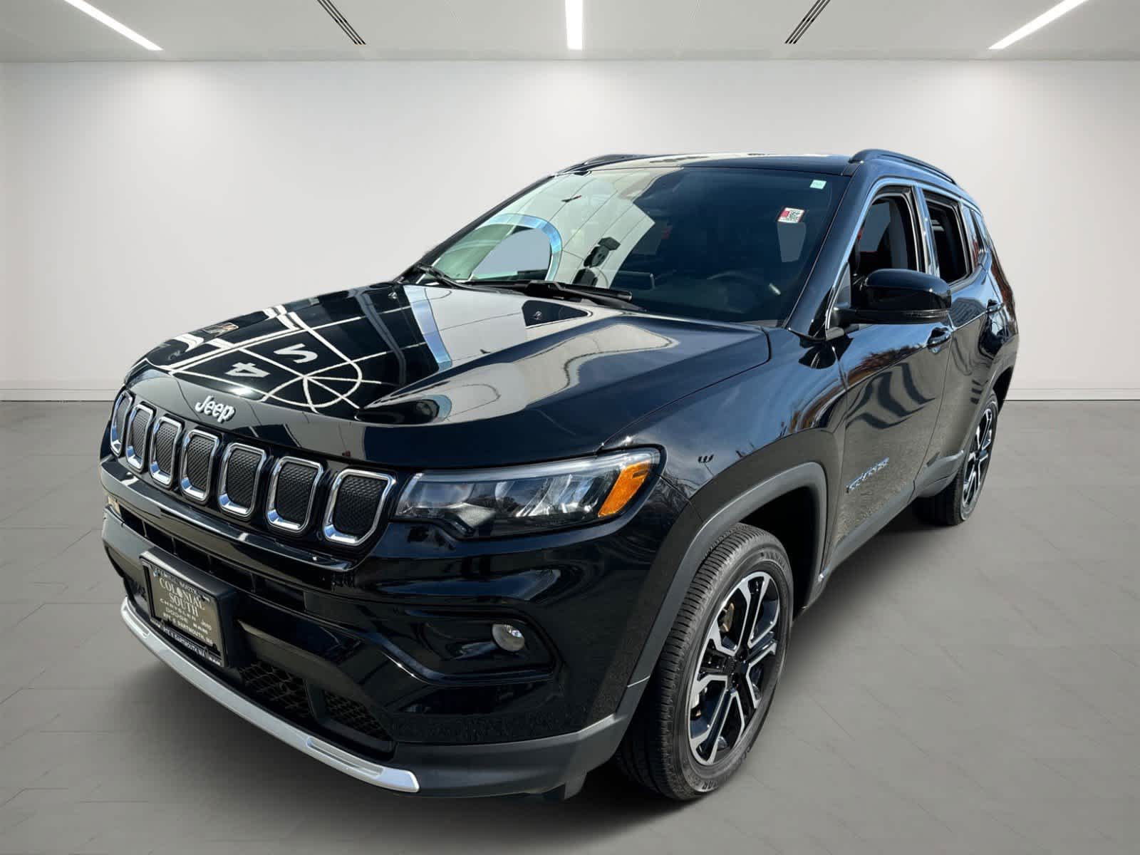 used 2022 Jeep Compass car, priced at $23,400