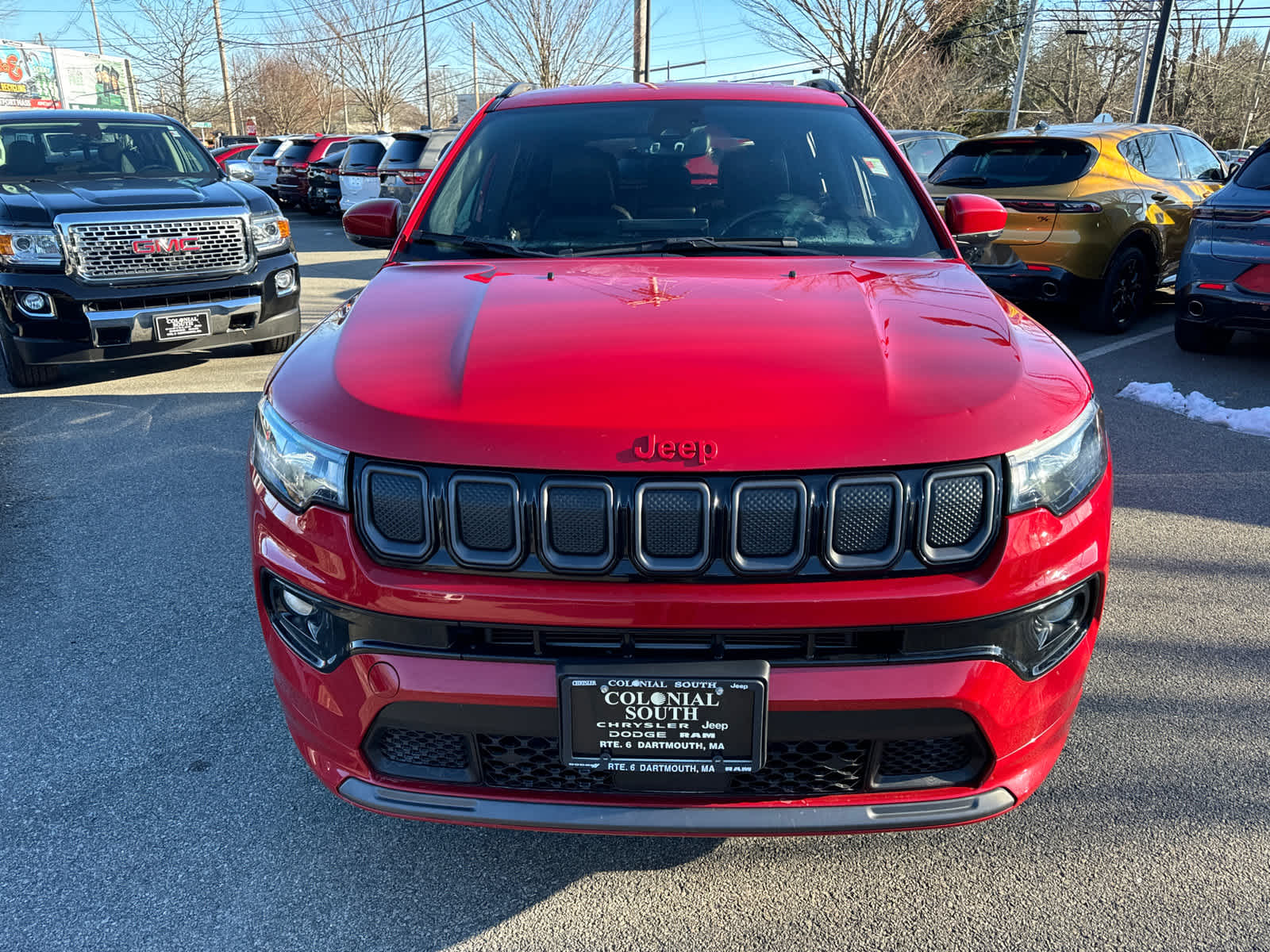 used 2022 Jeep Compass car, priced at $22,366