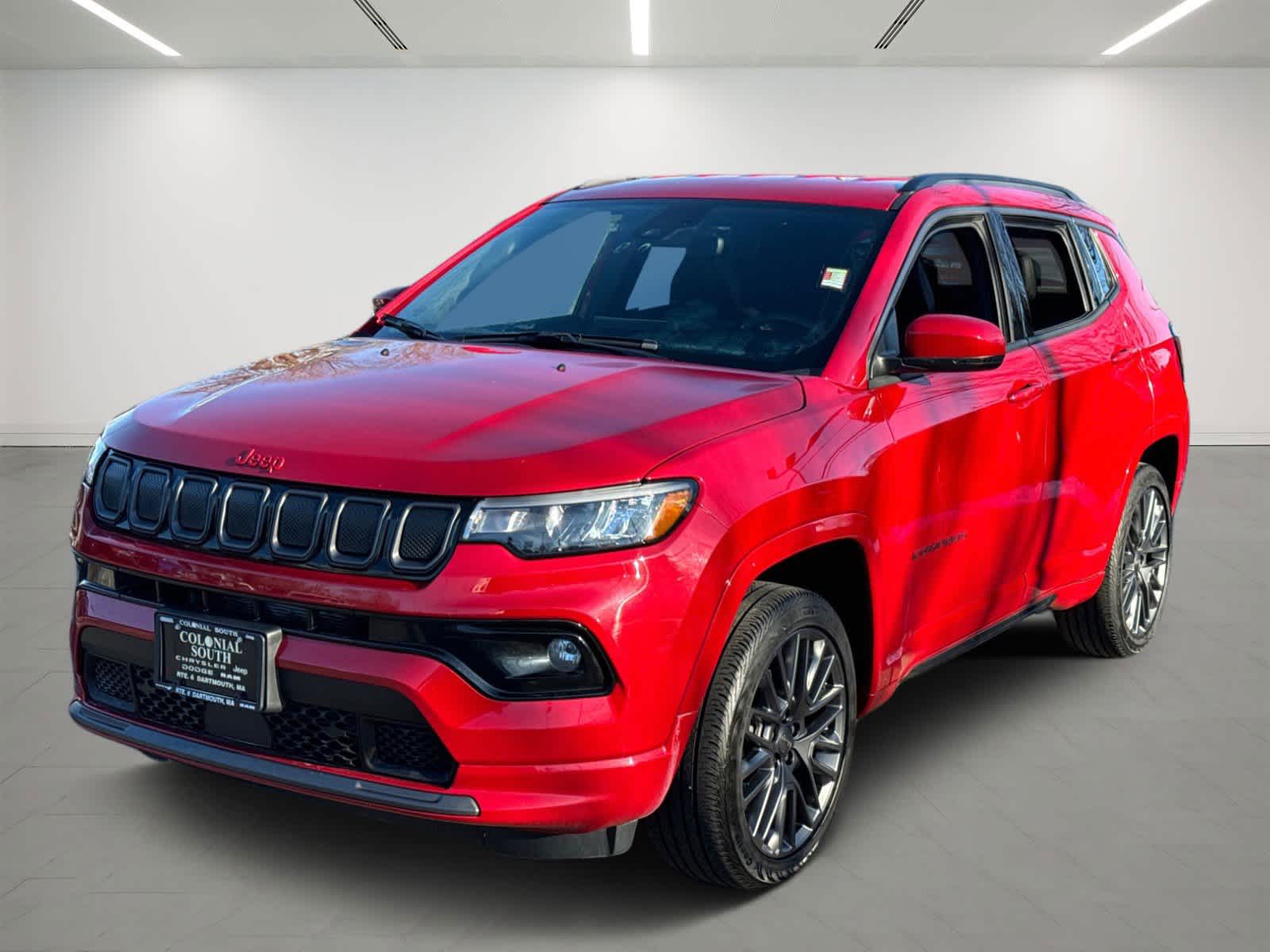 used 2022 Jeep Compass car, priced at $22,366