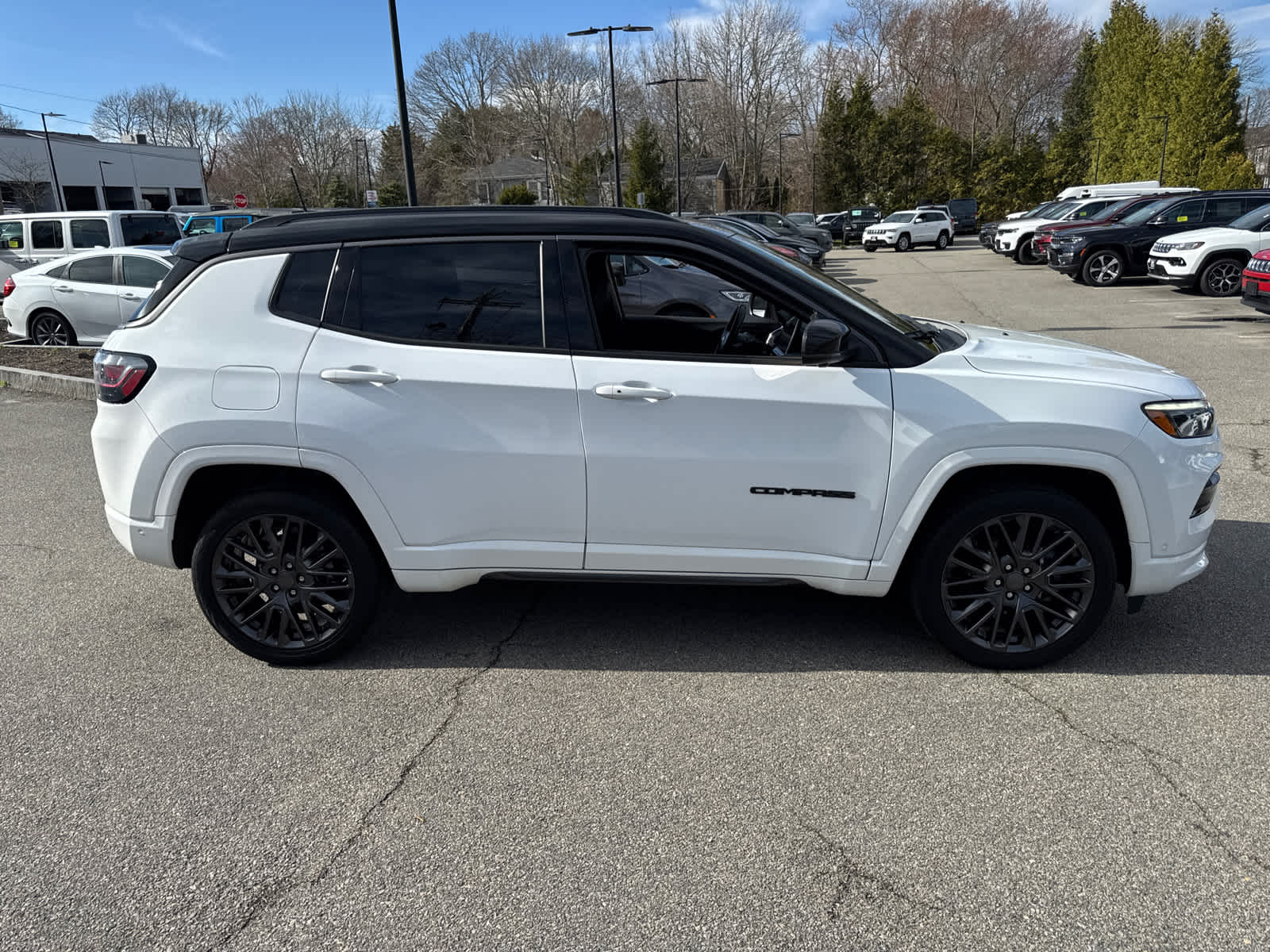 used 2022 Jeep Compass car, priced at $24,400