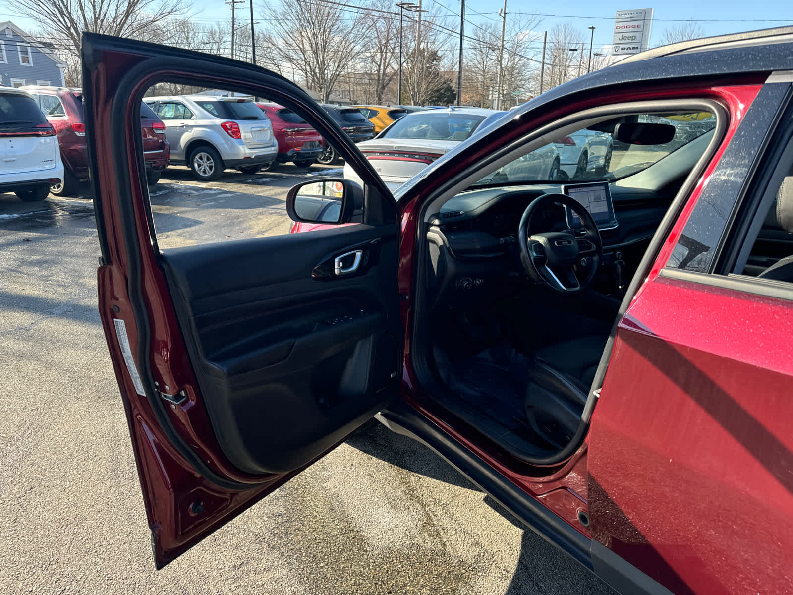 used 2022 Jeep Compass car, priced at $22,500