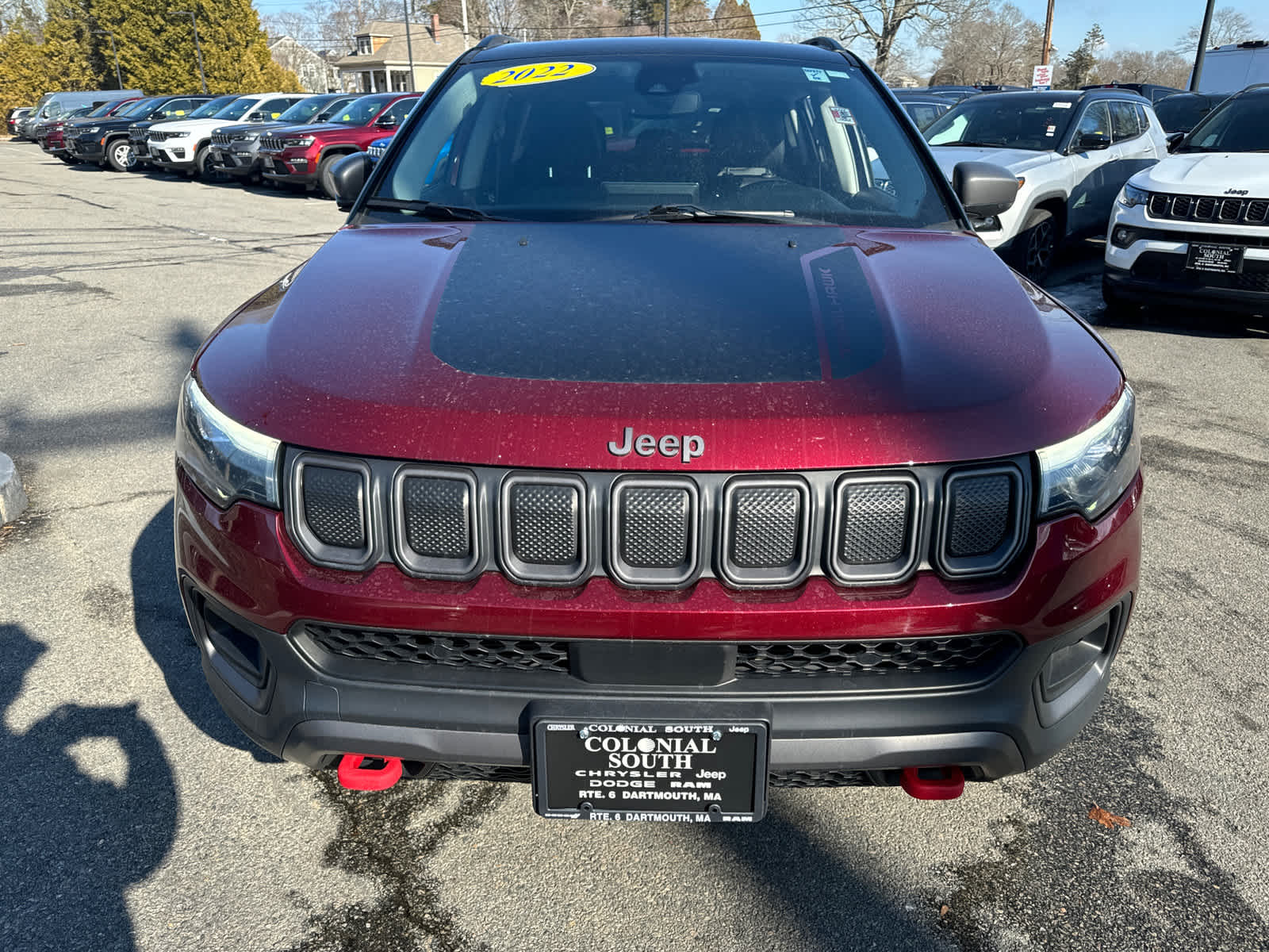 used 2022 Jeep Compass car, priced at $22,500