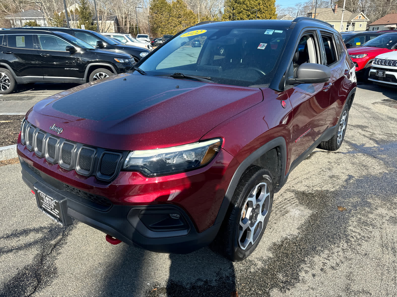 used 2022 Jeep Compass car, priced at $22,500