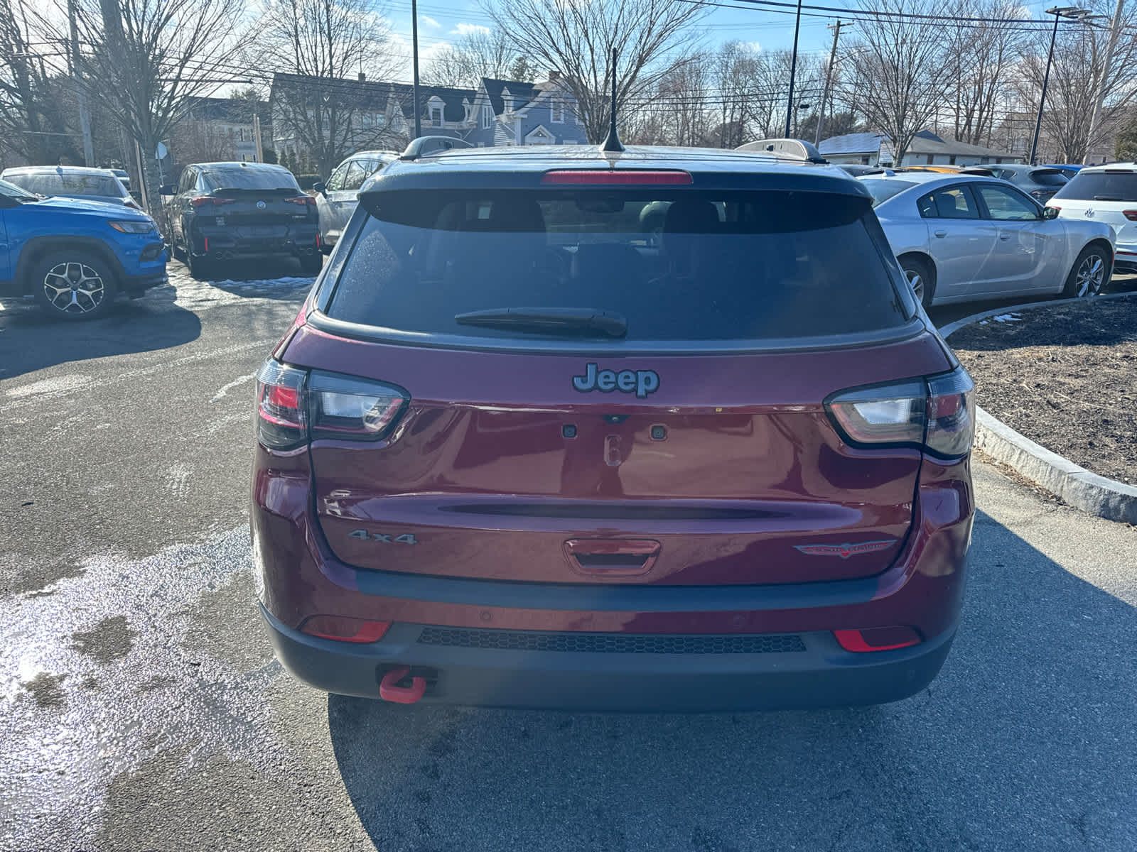 used 2022 Jeep Compass car, priced at $22,500