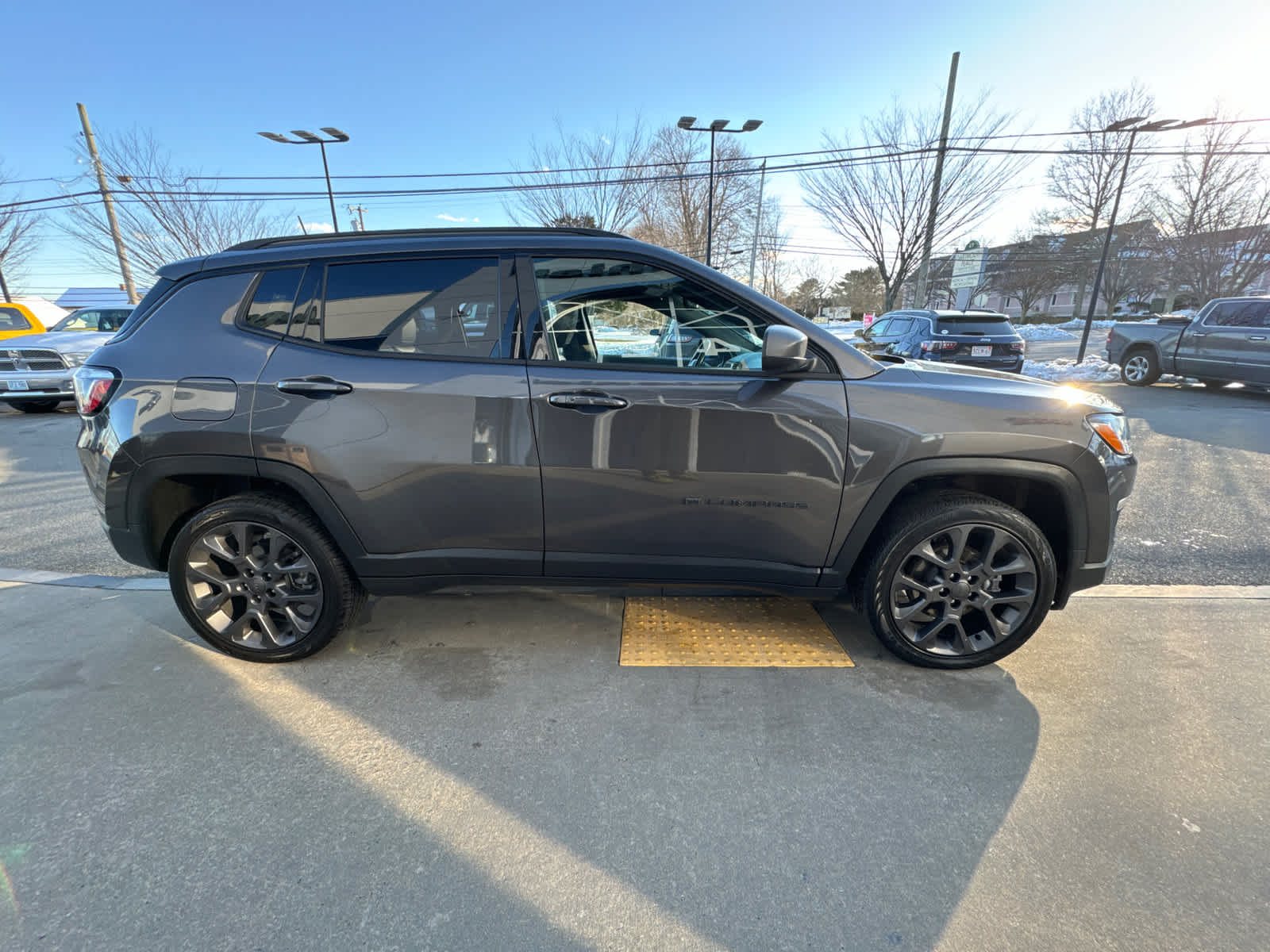 used 2021 Jeep Compass car, priced at $22,700