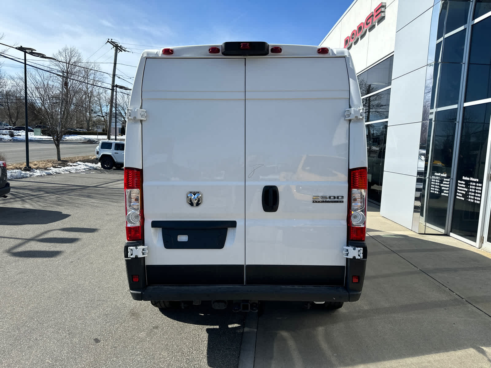 new 2024 Ram ProMaster car, priced at $45,958