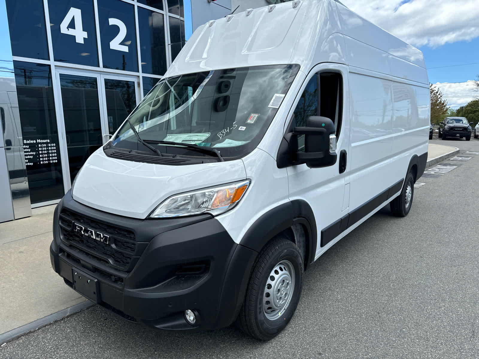 new 2024 Ram ProMaster car, priced at $53,117