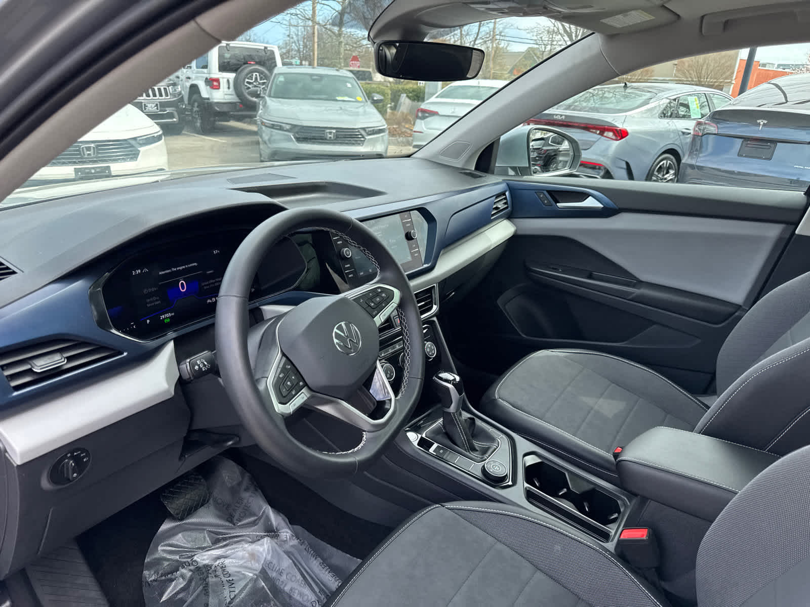used 2023 Volkswagen Taos car, priced at $23,900