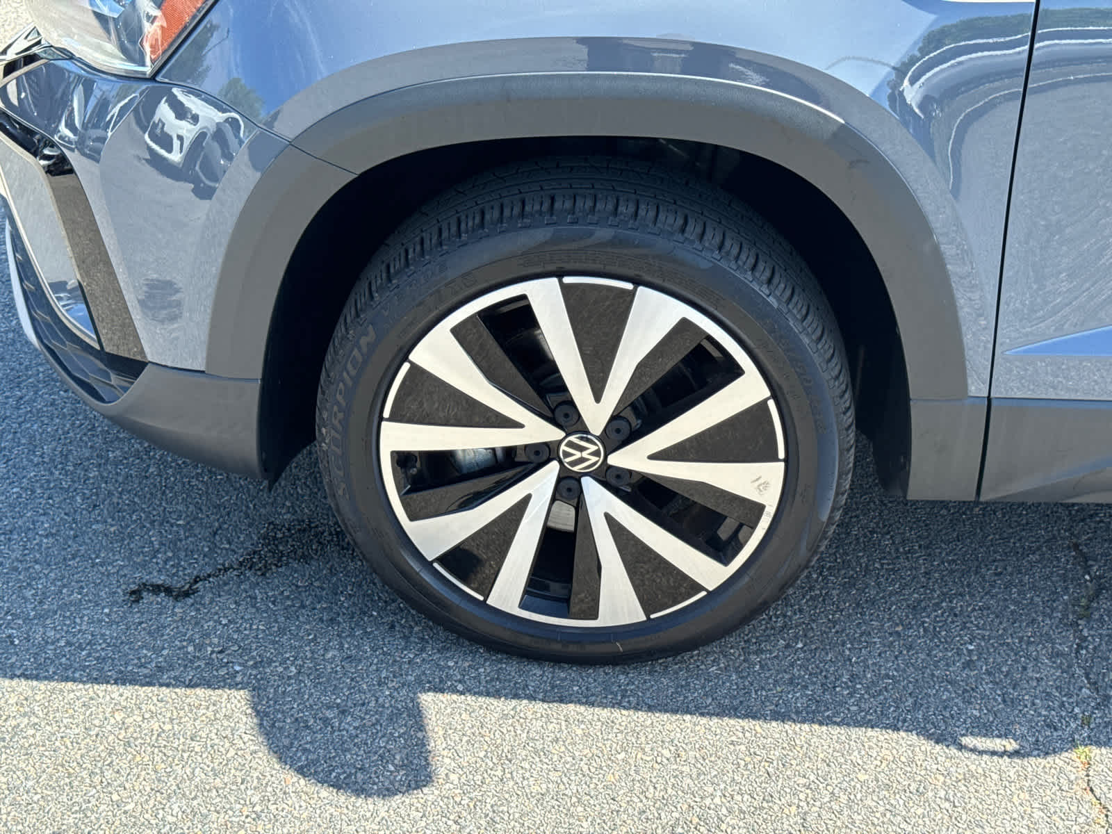used 2022 Volkswagen Taos car, priced at $22,500