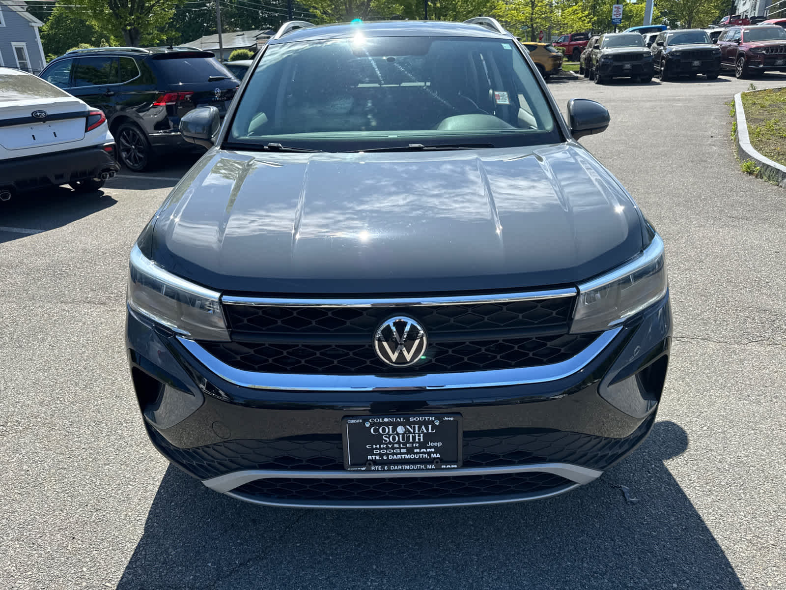 used 2022 Volkswagen Taos car, priced at $22,500