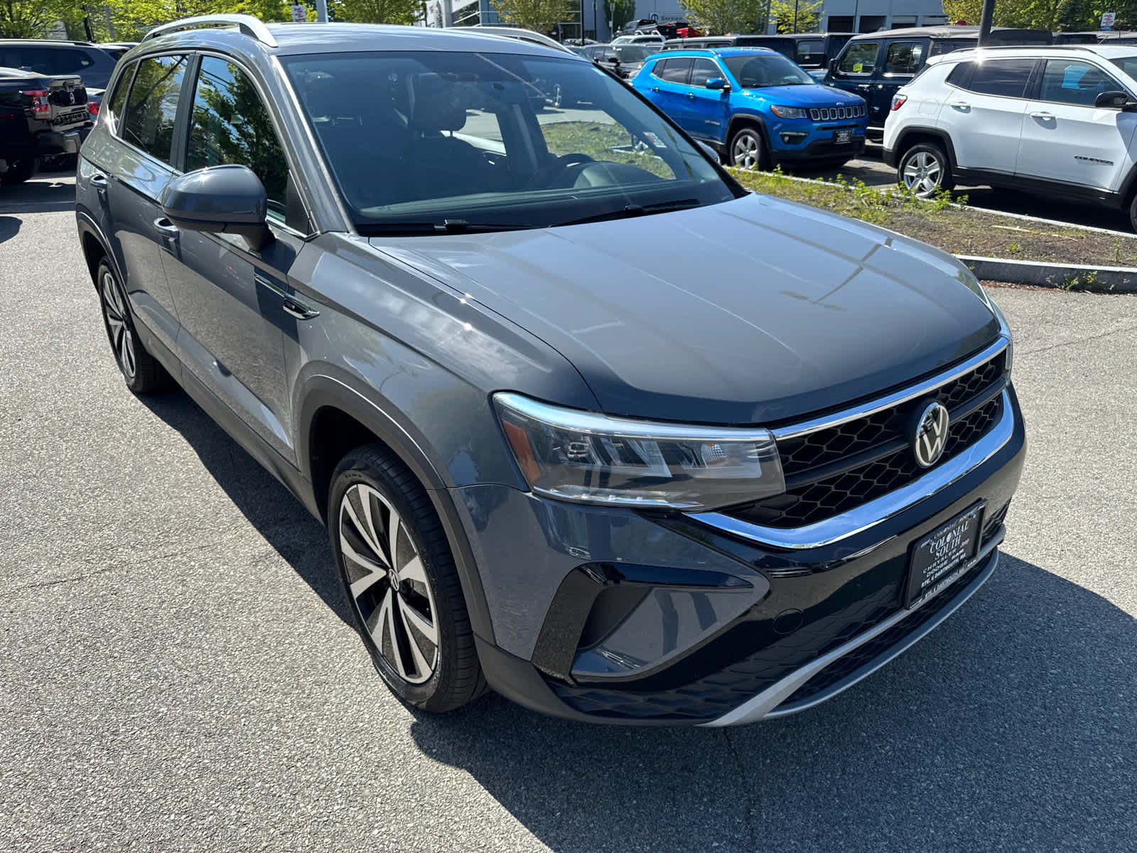 used 2022 Volkswagen Taos car, priced at $22,500