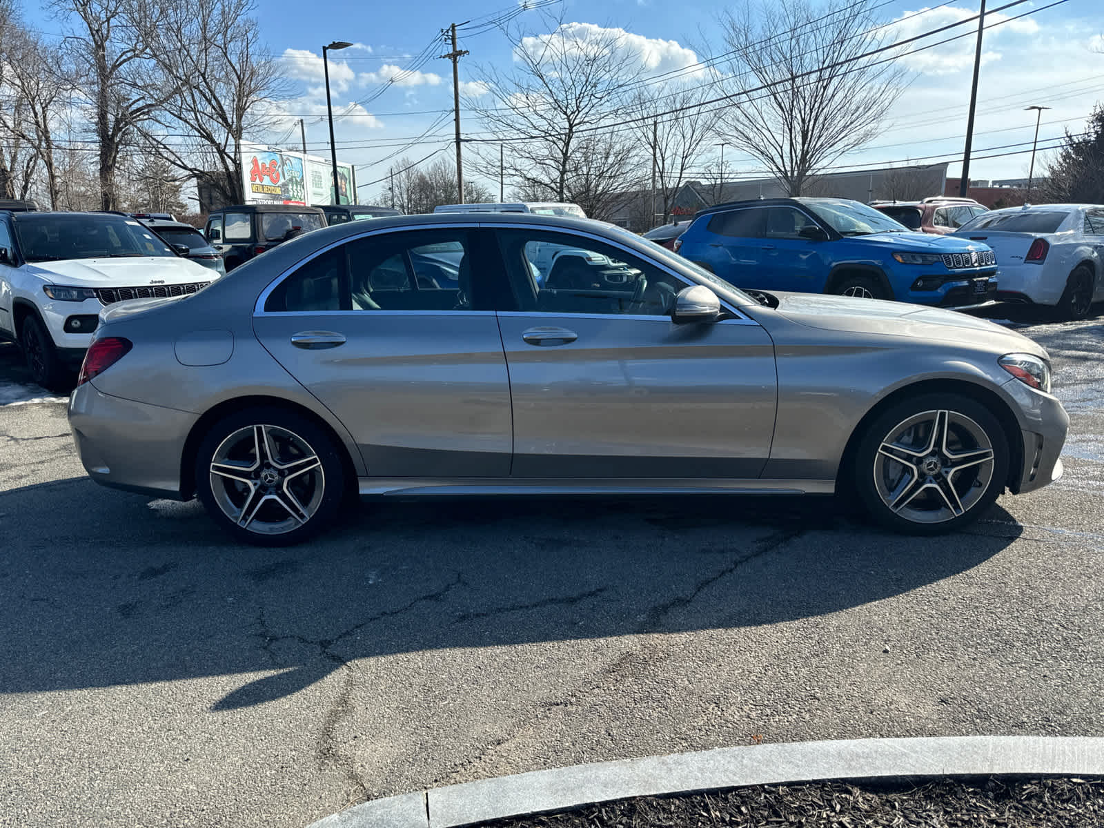 used 2020 Mercedes-Benz C-Class car, priced at $24,100