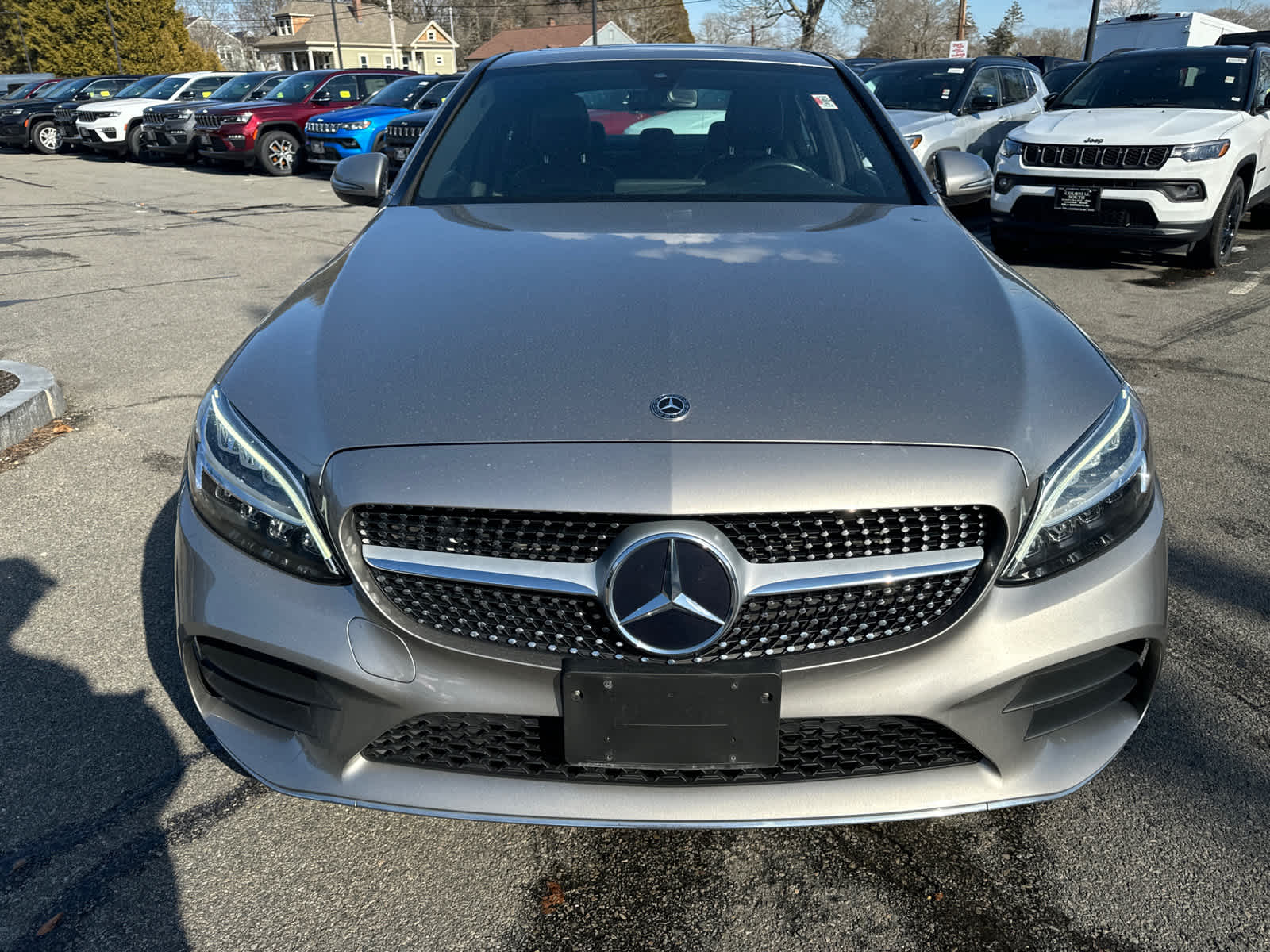 used 2020 Mercedes-Benz C-Class car, priced at $24,100