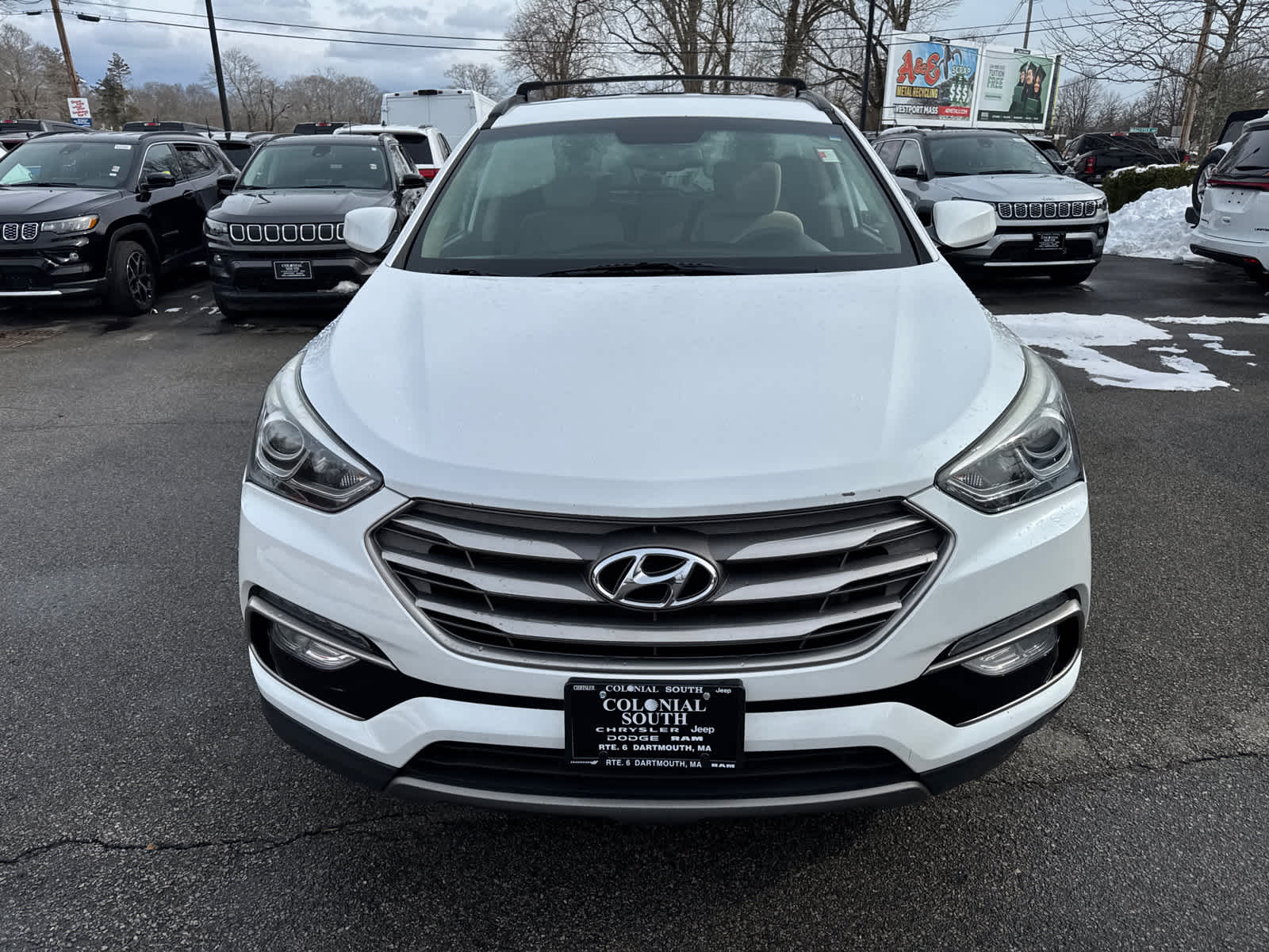 used 2017 Hyundai Santa Fe Sport car, priced at $12,009