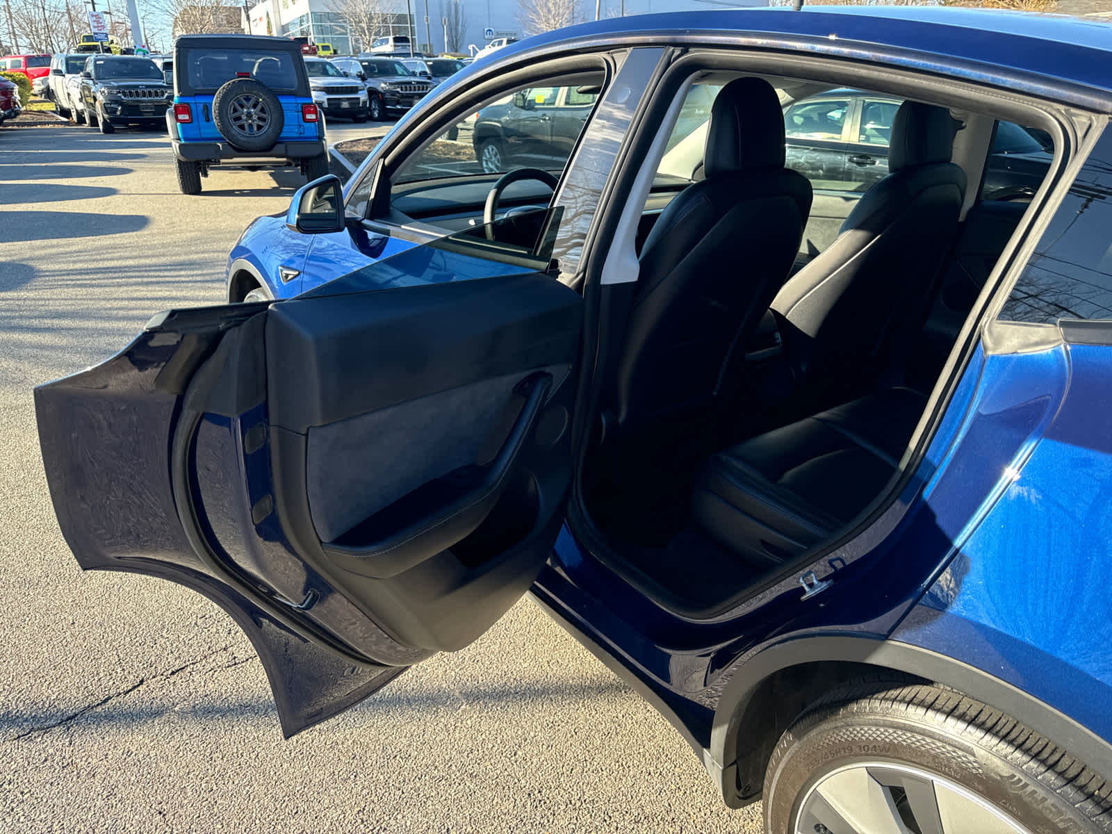 used 2021 Tesla Model Y car, priced at $28,600