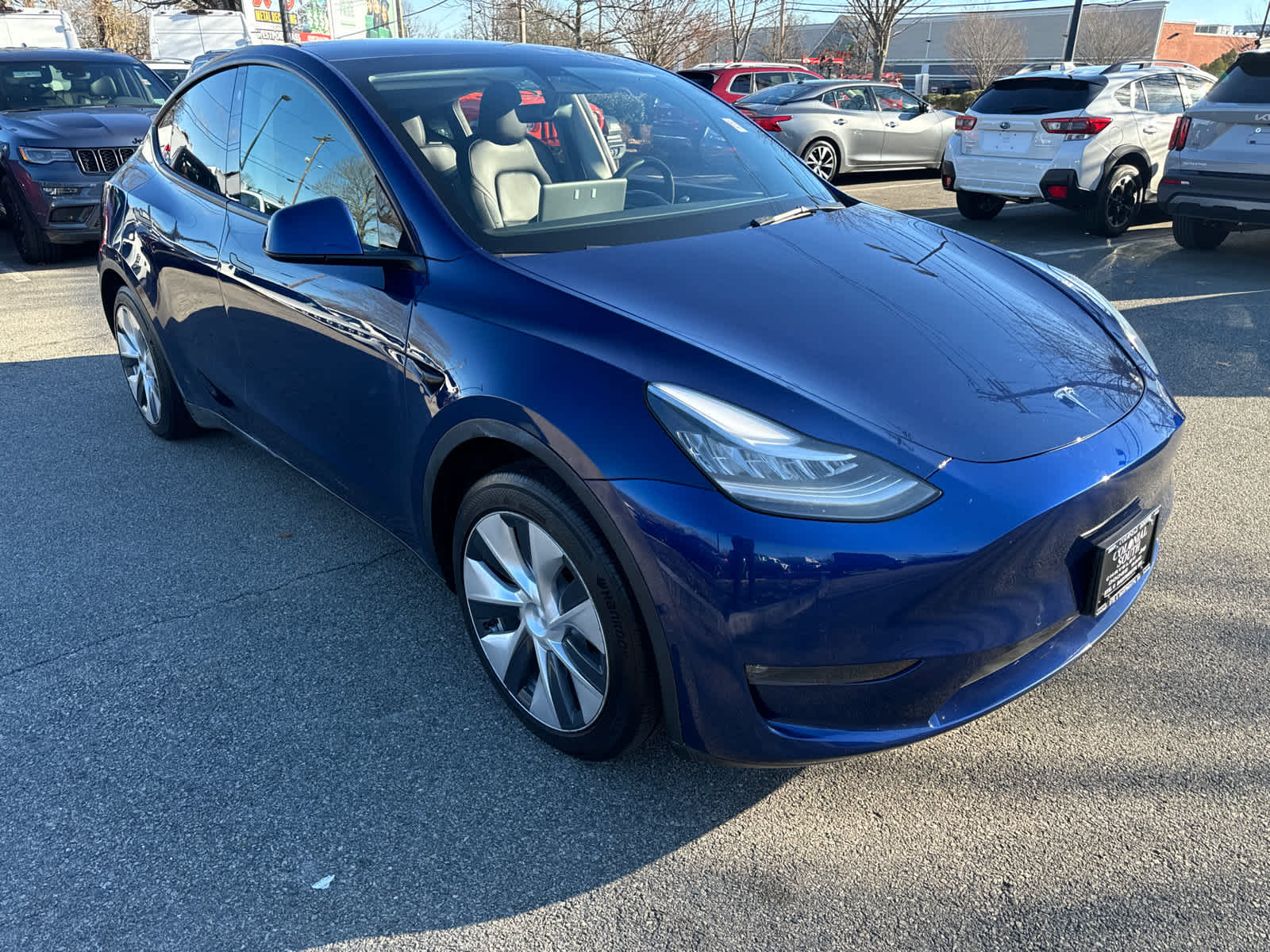 used 2021 Tesla Model Y car, priced at $28,600